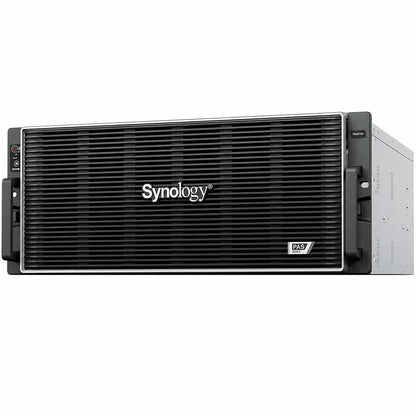 Synology PAS7700 enterprise NVMe storage system front left angle view showing 4U rackmount chassis -tpstech.in