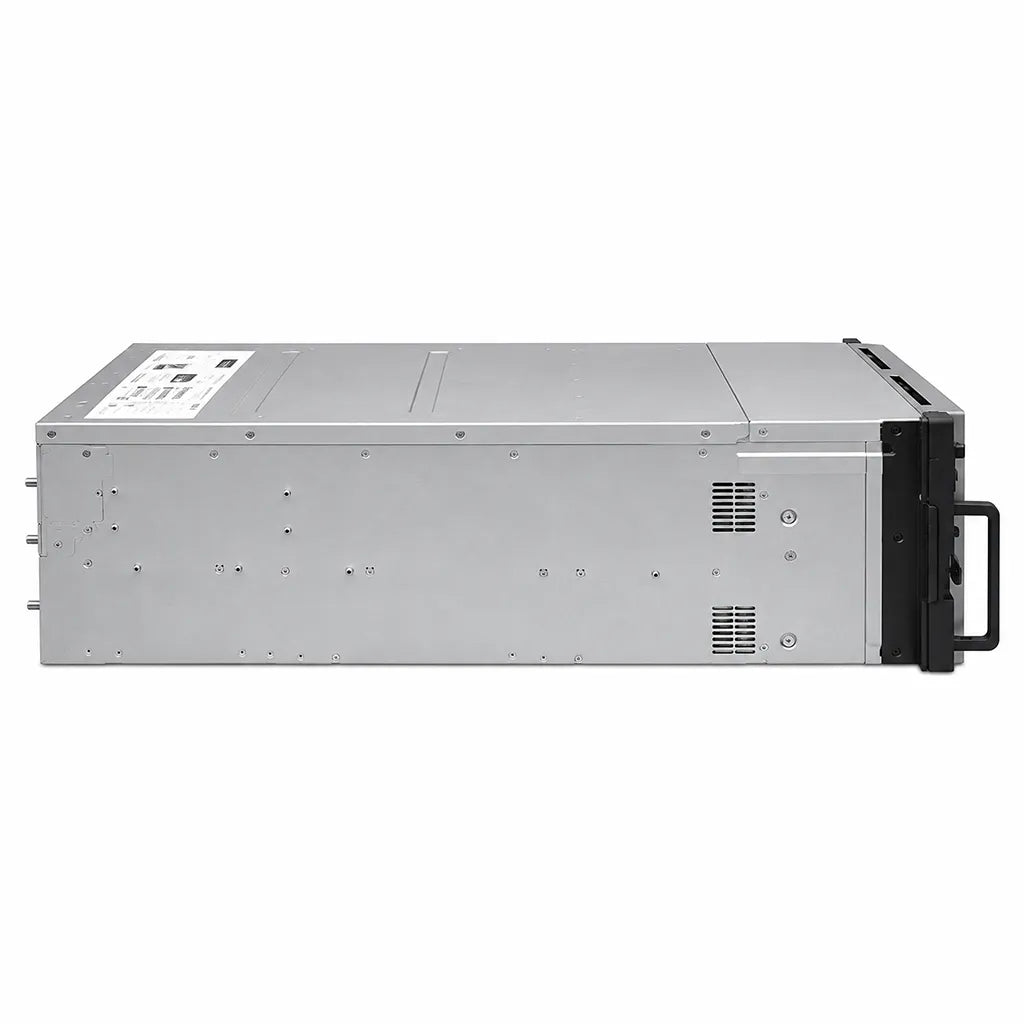 Synology PAS7700 enterprise NVMe storage system left side profile showing 4U rackmount chassis -tpstech.in