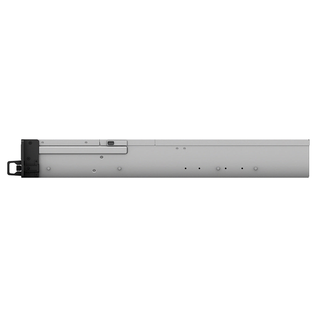 Synology RS3618xs 12 Bay Rackmount NAS left side profile showing 2U rackmount chassis design -tpstech.in