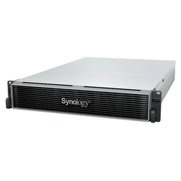 Synology RS3626xs enterprise rackmount NAS perspective view with durable 2U chassis for centralized storage solutions -tpstech.in