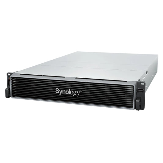Synology RS4826xs+ enterprise 12-bay rackmount NAS right angle view for business file storage, backup, and virtualization -tpstech.in