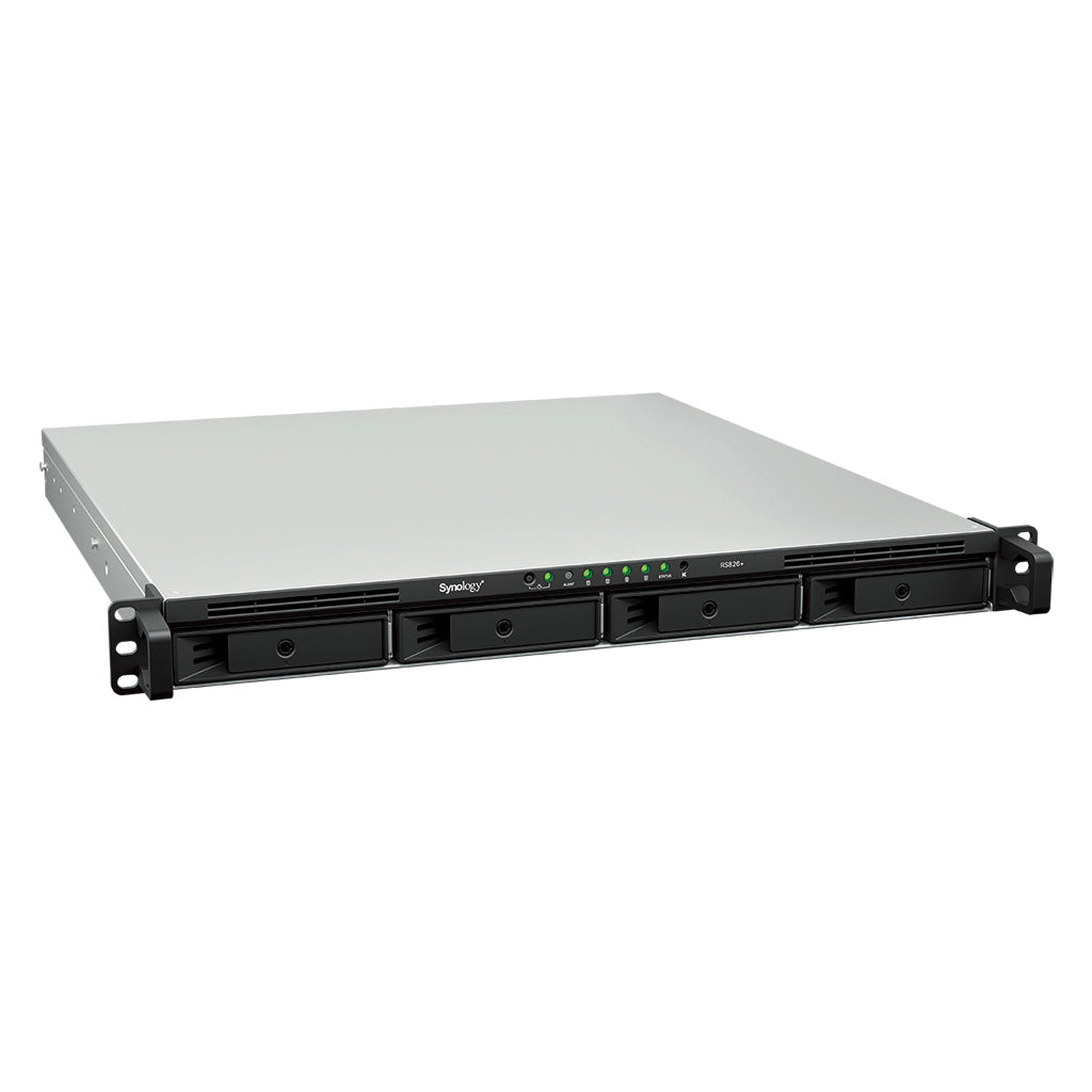 Synology RS826+ Scalable Business Storage Server Front Left Angle View -tpstech.in