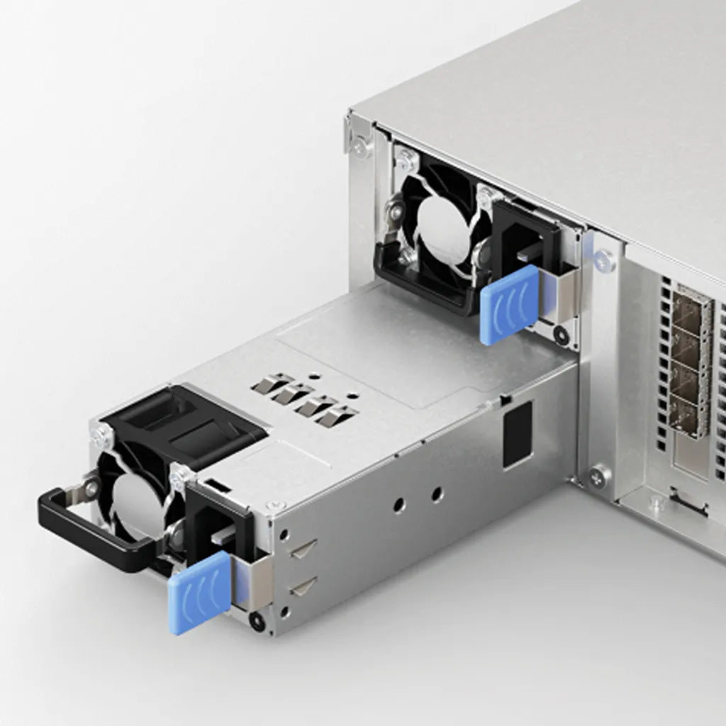 Hot swappable redundant power supply module for Synology SA3410 Rackmount NAS Server ensuring reliable enterprise storage uptime -tpstech.in