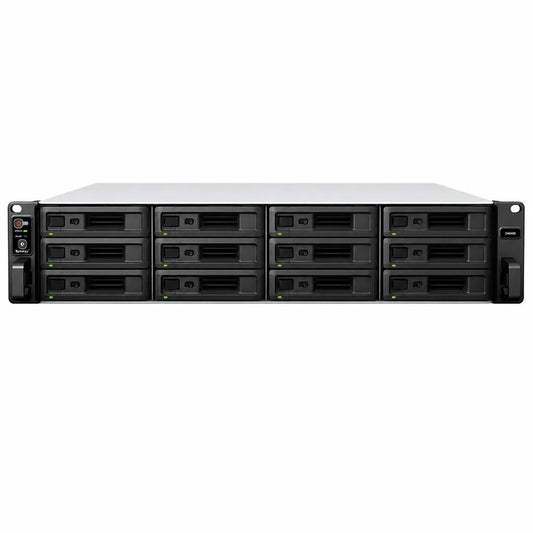 Synology SA6400 12 Bay Rackmount NAS Storage Server front view designed for scalable enterprise network storage -tpstech.in