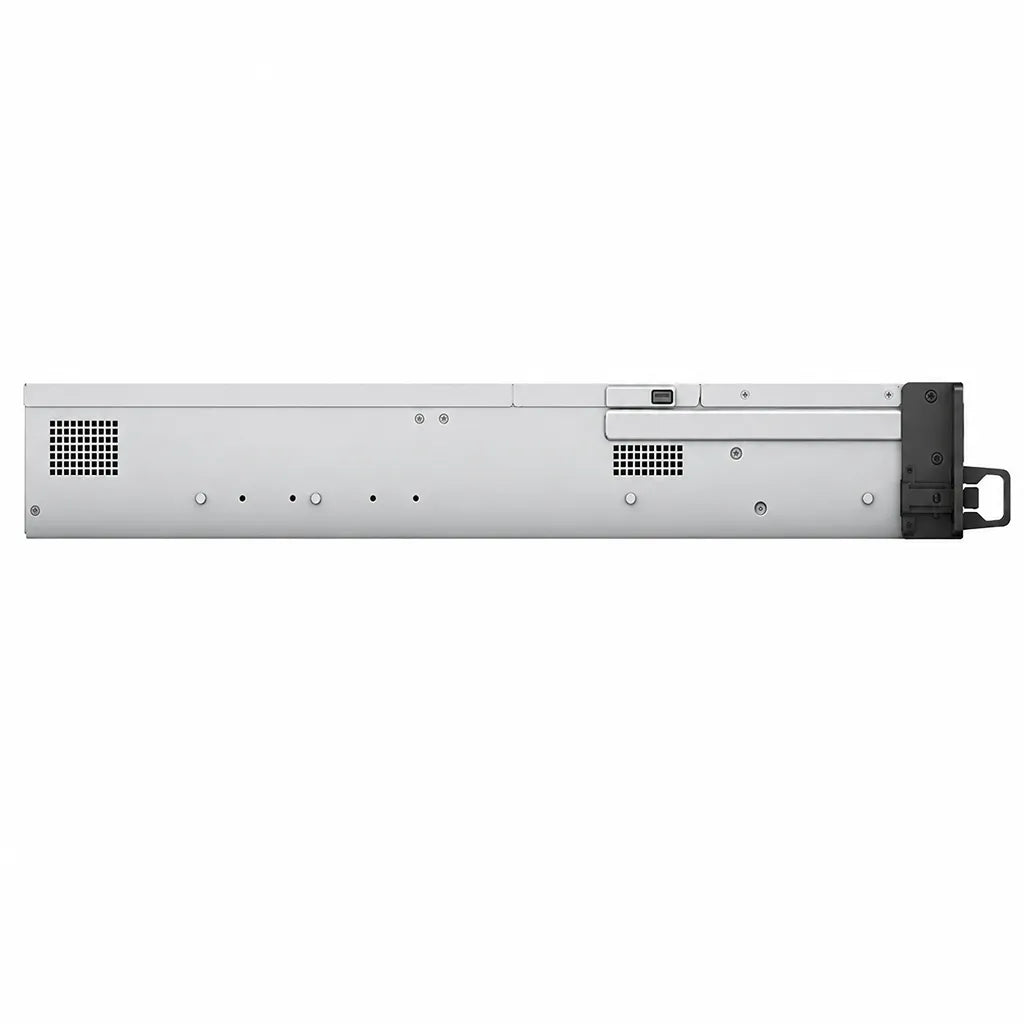 Synology SA6400 12 Bay Rackmount NAS Storage Server left side profile for enterprise rack deployment -tpstech.in