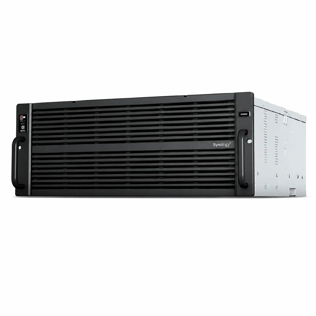 Synology SA6400 4U rackmount NAS front view designed for enterprise storage and centralized data management -tpstech.in