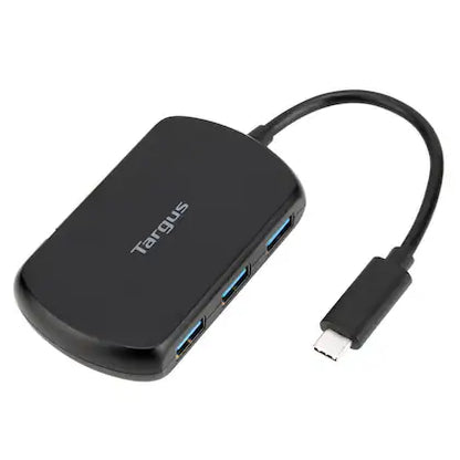 Targus ACH330AP USB-C to Gigabit Ethernet Adapter Hub - Black