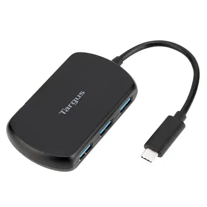 Targus ACH330AP USB-C to Gigabit Ethernet Adapter Hub - Black
