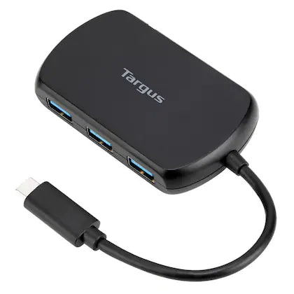 Targus ACH330AP USB-C to Gigabit Ethernet Adapter Hub - Black