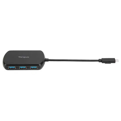 Targus ACH330AP USB-C to Gigabit Ethernet Adapter Hub - Black