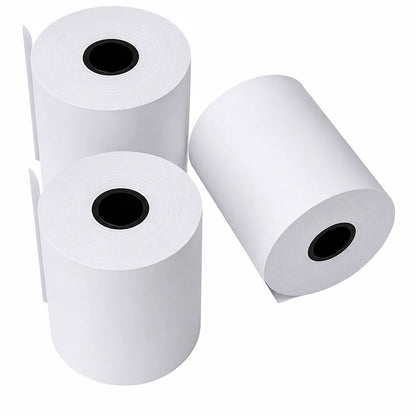 Thermal Paper Roll 40 Meter 110mm (4 Inch) pack of 3 compatible with Epson and TVS receipt printers for POS billing machines -tpstech.in