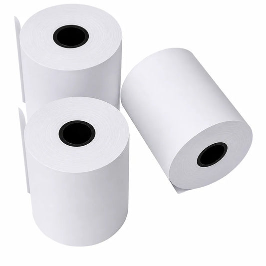 Thermal Paper Roll 40 Meter 110mm (4 Inch) pack of 3 compatible with Epson and TVS receipt printers for POS billing machines -tpstech.in