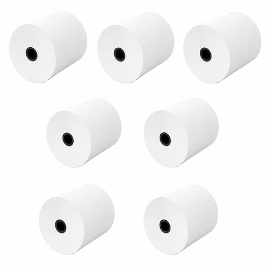 Thermal Paper Roll 40 Meter 110mm (4 Inch) multiple rolls for Epson and TVS thermal receipt printers and POS billing systems -tpstech.in