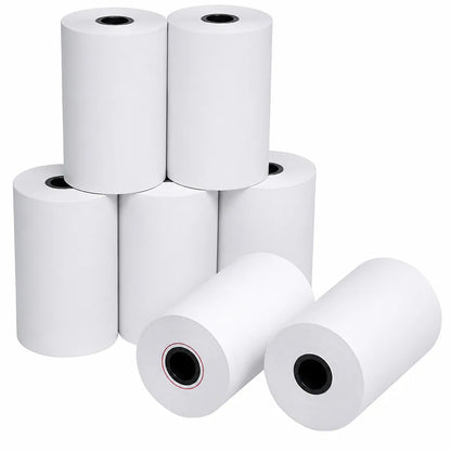 Thermal Paper Roll 79mm x 50 Meter (3 Inch) Compatible with Epson & TVS bulk pack for retail POS and billing applications -tpstech.in