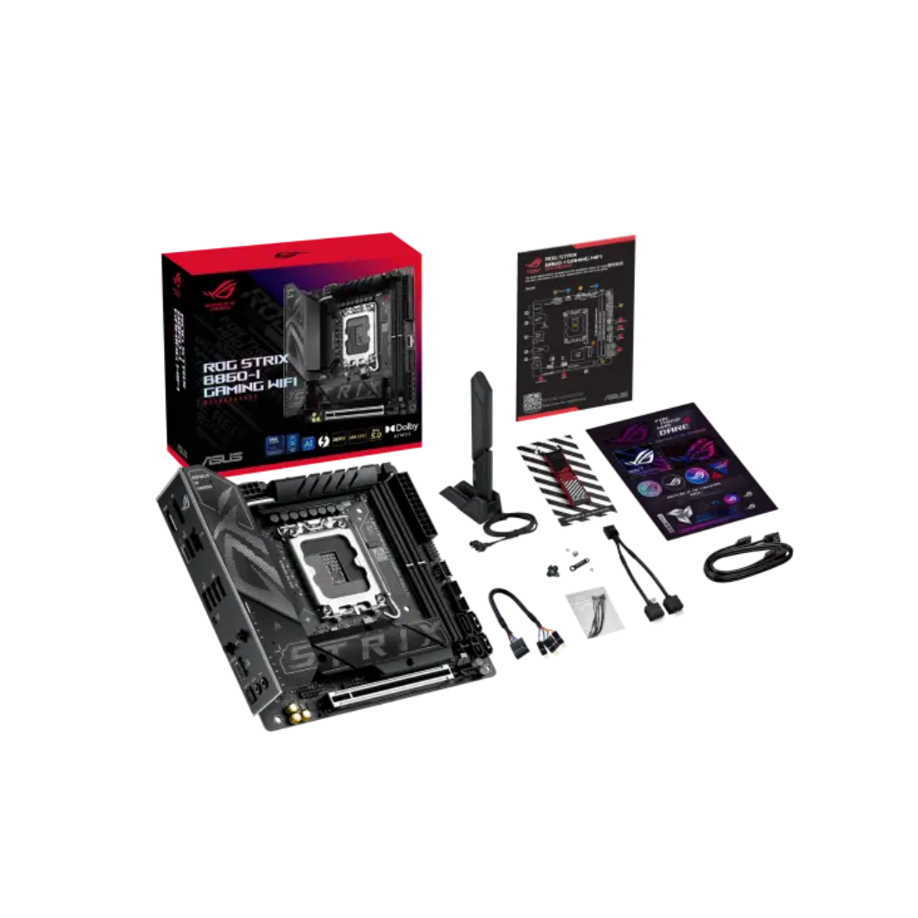 ASUS ROG STRIX B860-I GAMING WIFI LGA1851 DDR5 Mini-ITX Motherboard