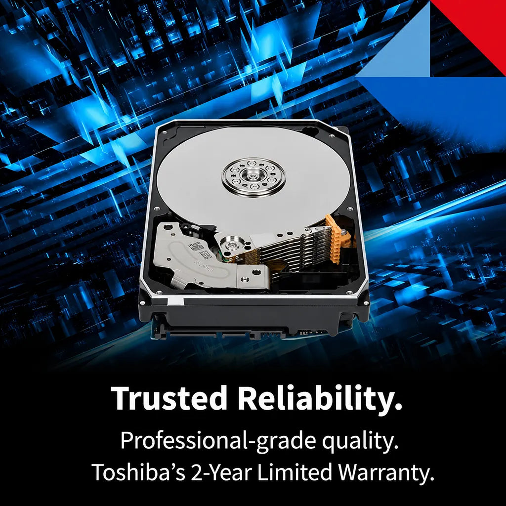 Toshiba X300 4TB professional performance hard drive with reliable storage for demanding desktop workloads -tpstech.in