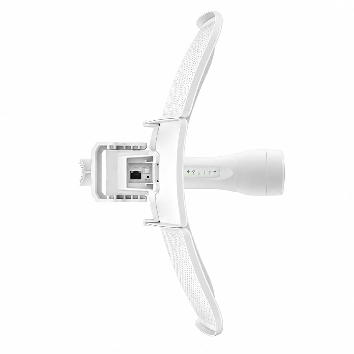 TP-Link Beam Bridge 5 UR KIT Gigabit Ethernet PoE port and rear view-tpstech.in