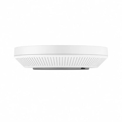 Side view of TP-Link EAP653 AX3000 Wi-Fi 6 ceiling mount access point with compact low-profile design