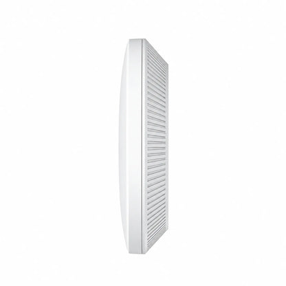 TP-Link EAP723 BE5000 Wi-Fi 7 access point side view with ventilation design -tpstech.in