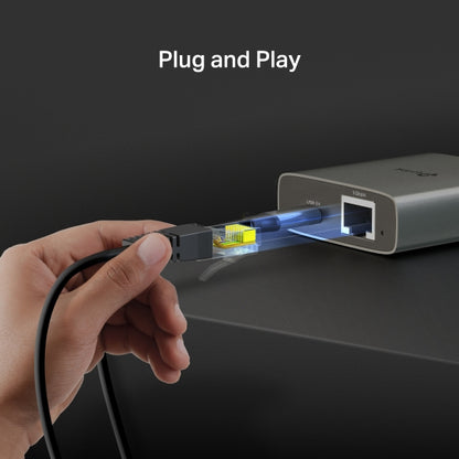 TP-Link EH210 1-to-2 Gigabit Ethernet Splitter Dual RJ45 LAN Network Adapter