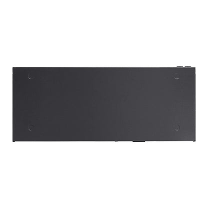 TP-Link ES228GP 28-port Gigabit PoE+ switch bottom view showing the enclosure design -tpstech.in