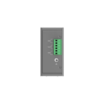 TP-Link IES206G Industrial Gigabit Switch rear view showing redundant DC power input terminal -tpstech.in