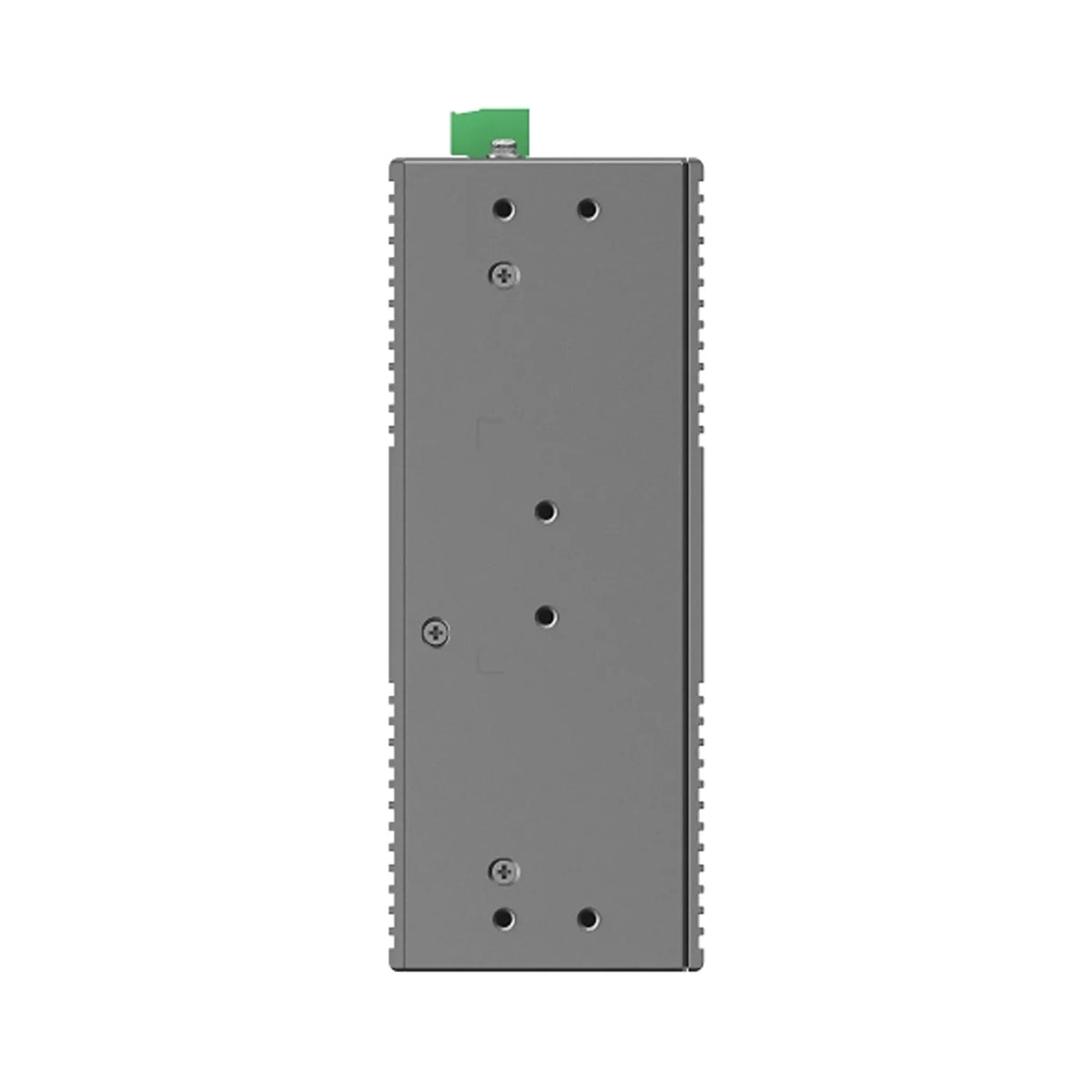 TP-Link Omada IES210GPP industrial Gigabit PoE switch rear panel view with mounting points-tpstech.in