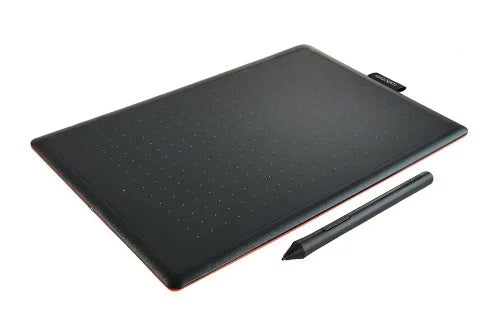 [RePacked] Wacom CTL-672/K0-CX Medium 8.5-inch x 5.3-inch Graphic Tablet with Pen - Red and Black