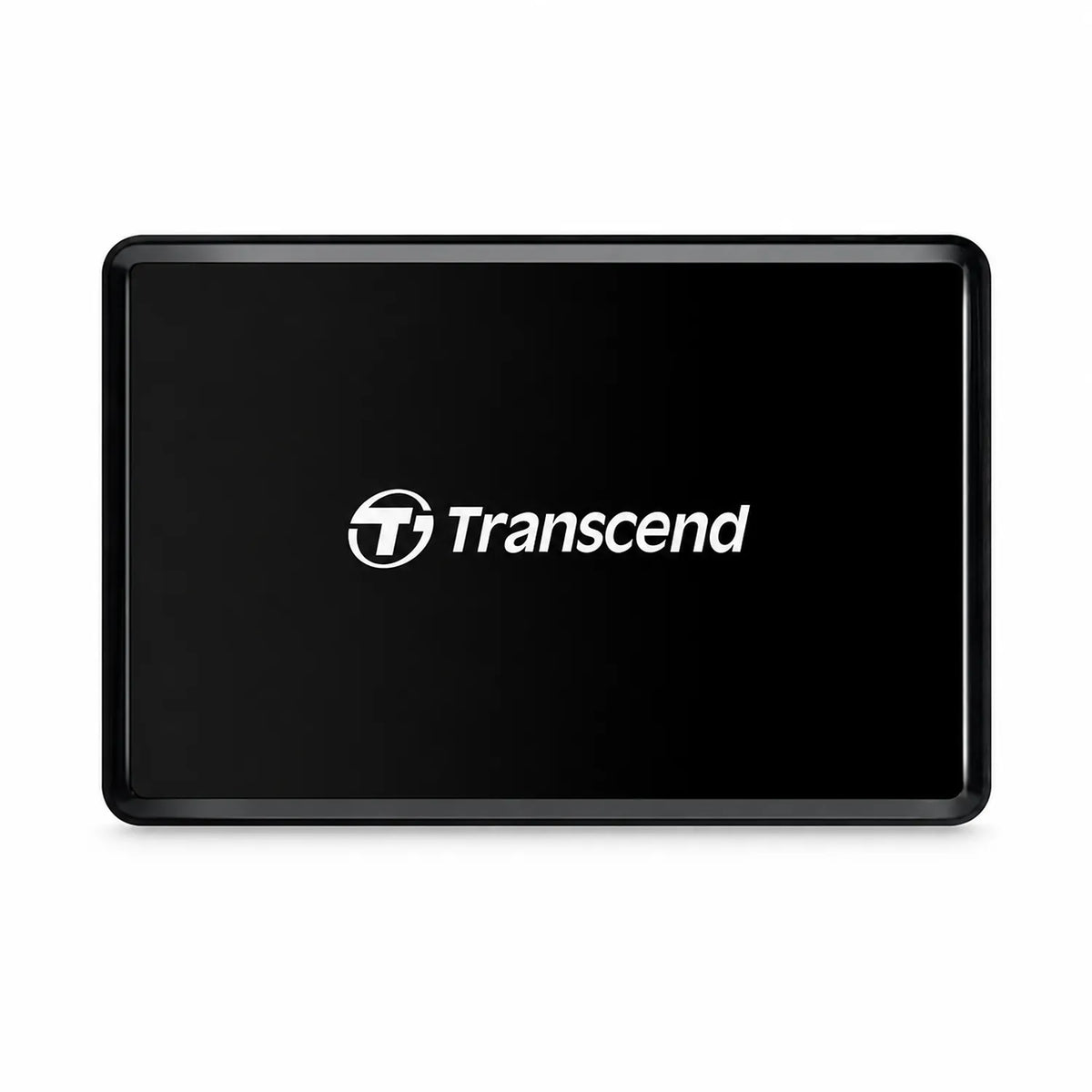 Transcend USB 3.1 Gen 1 Multi Card Reader Top View with Brand Logo -tpstech.in
