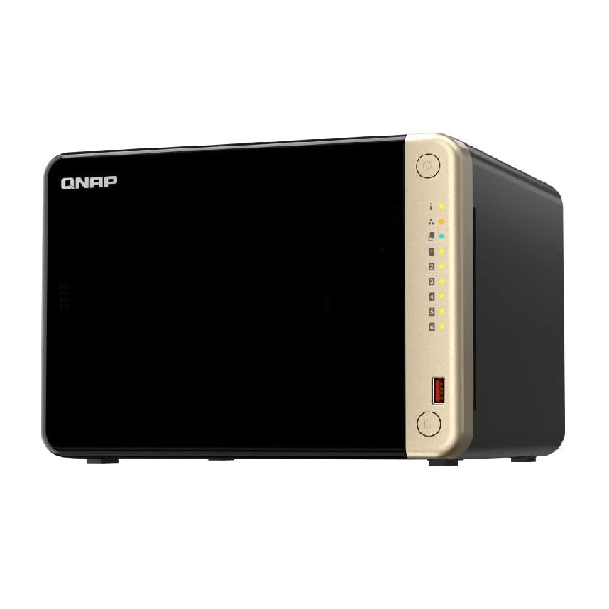 QNAP TS-664-8G Quad Core 6 Bay Network Attached Storage - tpstech.in