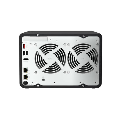 QNAP TS-664-8G Quad Core 6 Bay Desktop Network Attached Storage Enclosure - Black