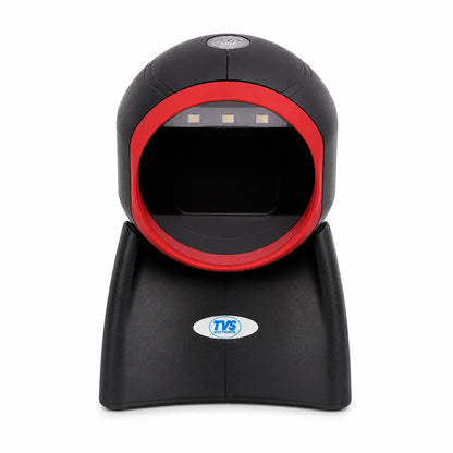 TVS Electronics BS-i302G 2D omni directional barcode scanner front view for fast retail POS and QR code scanning -tpstech.in