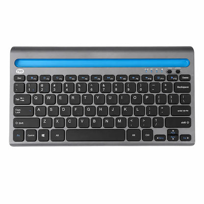 TVS Electronics Champ BK372 Multi Device Wireless Bluetooth Keyboard front view with 72 keys and multimedia function keys -tpstech.in