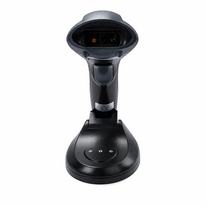 Front view of TVS Electronics BS-i203s BT Lite Bluetooth 2D barcode scanner with charging dock -tpstech.in