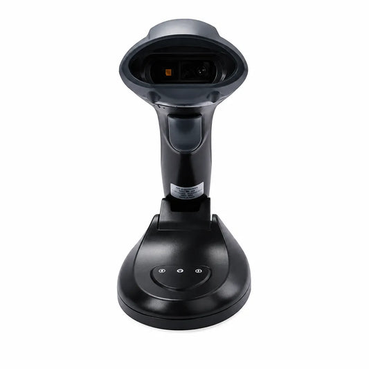 Front view of TVS Electronics BS-i203s BT Lite Bluetooth 2D barcode scanner with charging dock -tpstech.in