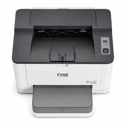 TVS Electronics MD-30NW multifunction mono laser printer top view highlighting control panel and paper output area - tpstech.in