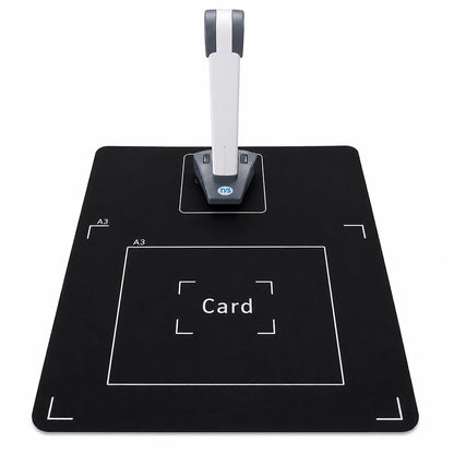 TVS Electronics PDS 8M portable document scanner top view with A3 scanning mat for document and card scanning -tpstech.in