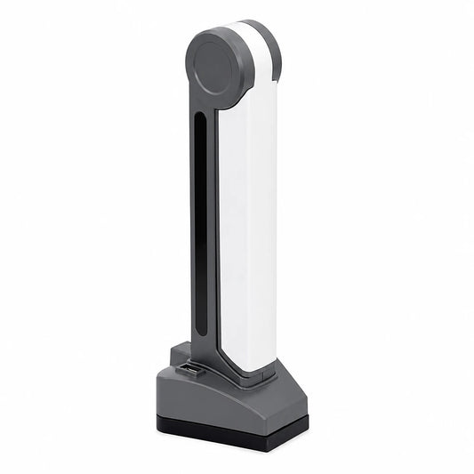 TVS Electronics PDS 8M portable document scanner in folded compact design for easy storage and portability -tpstech.in