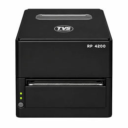TVS Electronics RP 4200 4 inch thermal receipt printer front view with compact front exit design for high-speed POS billing and receipt printing -tpstech.in