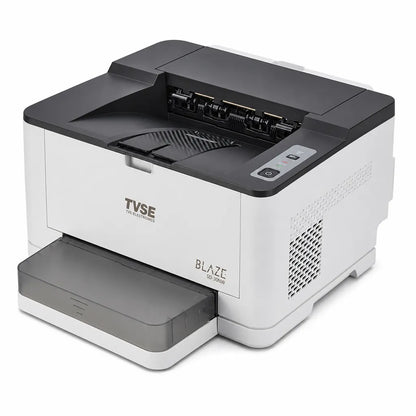 TVS Electronics SD-30NW Mono Laser Printer top view showing paper output area and easy-access control panel -tpstech.in