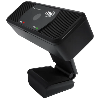 TVS Electronics WC 103 Full HD 1080P USB webcam front right angle view for video conferencing and online meetings -tpstech.in