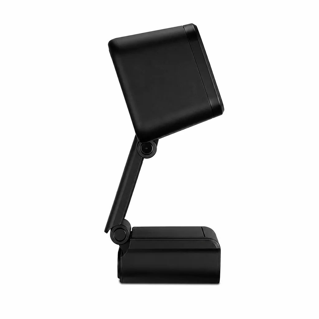 TVS Electronics WC 105 Full HD USB webcam left side profile with adjustable mounting clip for monitors and laptops -tpstech.in
