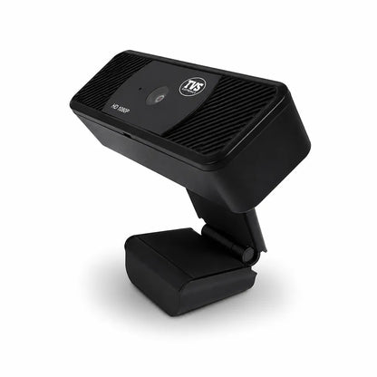 TVS Electronics WC 105 Full HD USB webcam right angle view with built-in microphone and Auto Focus for laptops and desktop PCs -tpstech.in