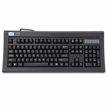 TVS Electronics Gold Prime Dust Resistant Mechanical Keyboard USB-A Wired