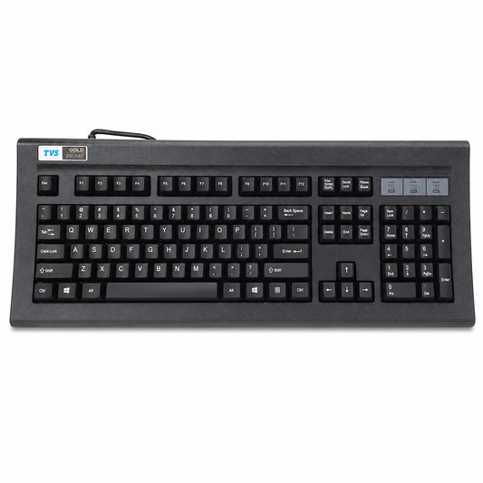 TVS Electronics Gold Prime Dust Resistant Mechanical Keyboard USB-A Wired