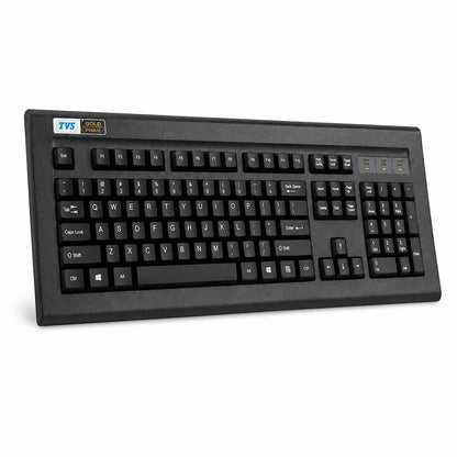 TVS Electronics Gold Prime Dust Resistant Mechanical Keyboard USB-A Wired