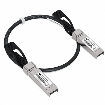 Compact view of Ubiquiti UniFi UACC-DAC-SFP10-1M 10G SFP+ Direct Attach Copper Cable 1m for switches and servers -tpstech.in