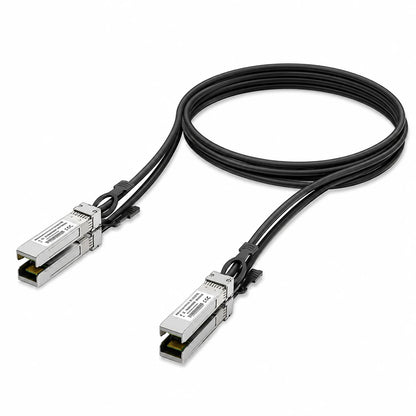 Ubiquiti UniFi UACC-DAC-SFP10-1M 10G SFP+ Direct Attach Copper Cable 1m coiled design for enterprise network connectivity -tpstech.in