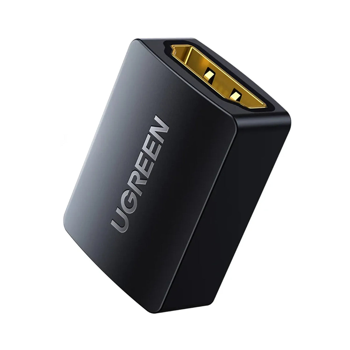 UGREEN 20107 HDMI Coupler 4K60 Female to Female Angled View Showing Female Socket tpstech.in
