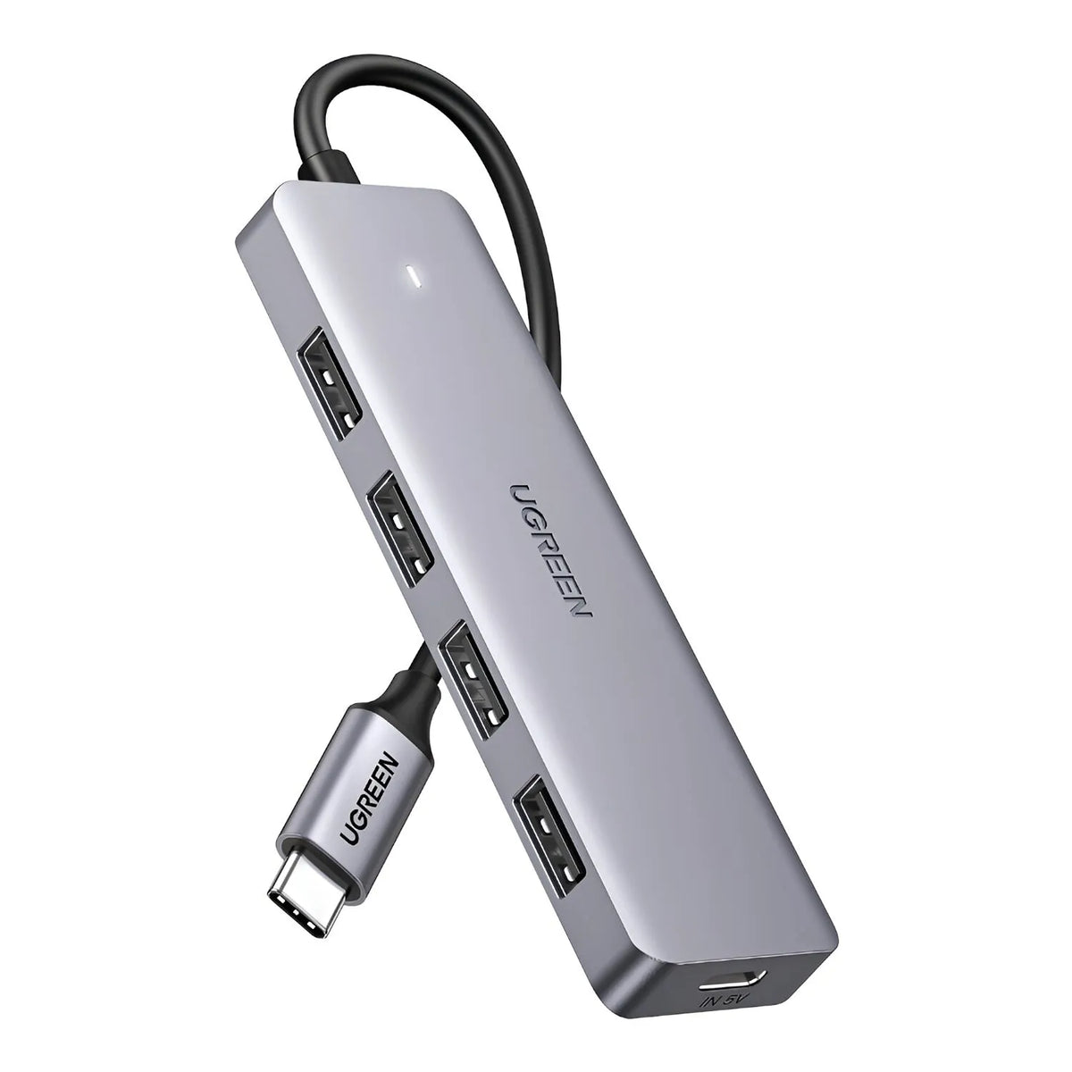 UGREEN CM219 4-in-1 USB-C Hub with 5Gbps Data Transfer Aluminum Body and 4 USB Ports tpstech.in